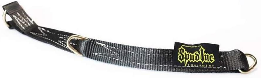 Inc. Black Strap Adjustable Loading Pin with 12" and 20" Attachment Points. for use with Olympic Weight Plates. Weight Lifting and Powerlifting.