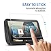 PULEN [2-Pack] for Echo Show 8/Echo Show 8 2nd Gen Screen Protector,HD Clear Easy Installation No Bubble 9H Hardness Tempered Glass for Echo Show 8 (2nd Gen,2021 Release)
