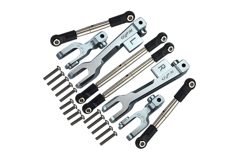 GPM Aluminum Sway Bar & Linkage Kit For Traxxas 1/7 Unlimited Desert Racer (Part #85076-4) - 8pc Set - View #10
