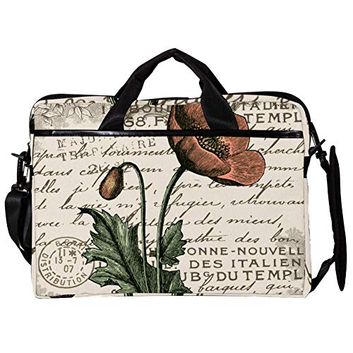 Sac bandoulière Medieval poppy flower 14-15" : fini le transport difficile