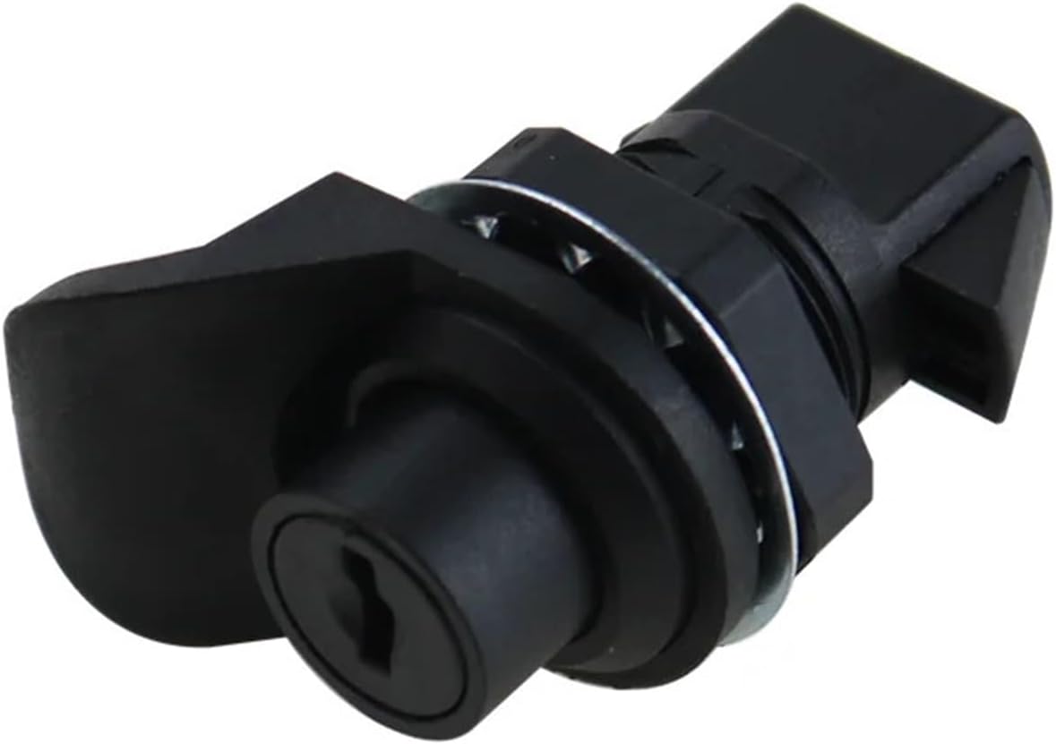 Hidden Embedded Lock with Key Embedded Button Lock Industrial Equipment Mobile Box Cabinet Door Latch 1Pcs