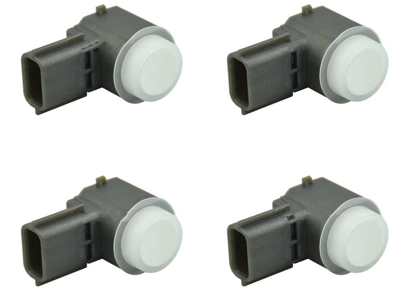Sensore Parcheggio per Ex FX Q50 2008-2012 28438-3SH0B 28438-3TA2E Ricambi Auto 4PCS PDC Sensore Parcheggio Radar Retromarcia Kit Sensori Parcheggio(Bianco)