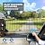 TOPENS AT6131 Single Swing Gate Opener Medium Duty Automatic Gate Motor for Single Swing Gates Up to 18ft, Electric Driveway Gate Operator AC Powered with Remote Control Kit Solar Compatible