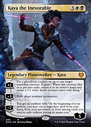 Magic: The Gathering - Kaya The Inexorable - Borderless - Kaldheim
