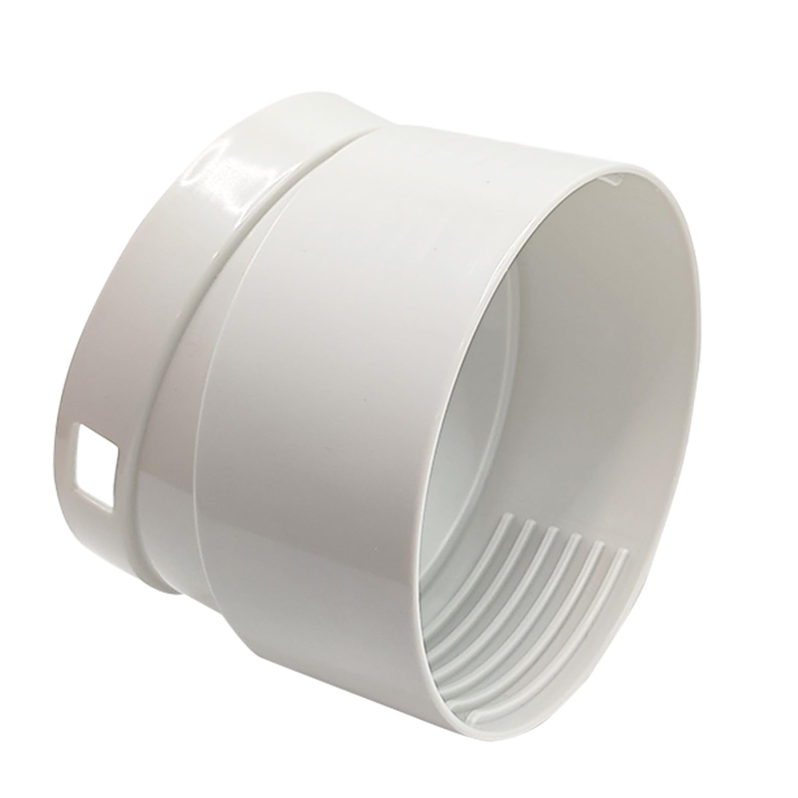 Compatible with Delonghi NE1950 Angled Exhaust HOSE Adapter, leak-proof sealing, white environmentally friendly material,Replacement for PACC100EL PACC100 PACA110 PACCT90 PACA110L PACA120