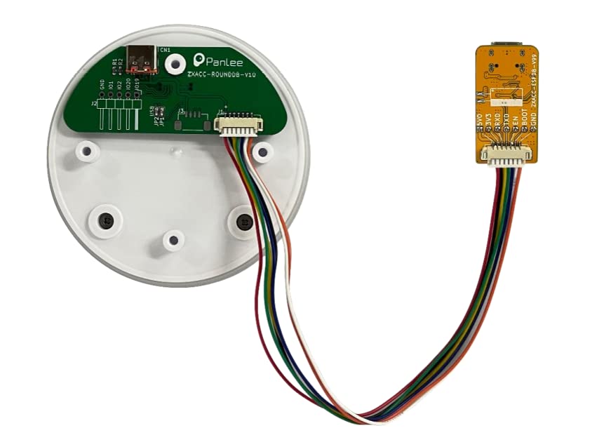 2,1 pulgadas de pantalla giratoria Lcd Ips muestra interruptor de pared basado en ESP32-S3 Módulo de Chip para Smart Home 480 * 480 Resolución