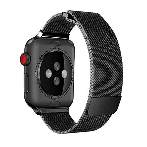 OMNII FAST PULSEIRA MILANESE AÇO PARA APPLE WATCH - 42/44mm - PRETA