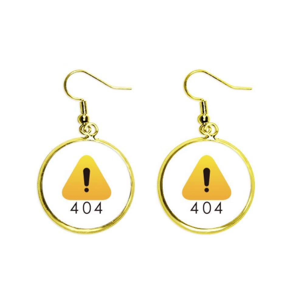 Pendientes Programador 502 tipo gota de joyería dorada fina 2