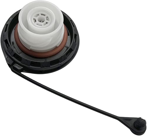 Miniatura 3 de Tapa de gas combustible con correa sin bloqueo HC3Z-9030-B compatible con Edge Escape F-150 F-250 F-350 F-450 F-550 F-600 Super Duty Focus Freestar