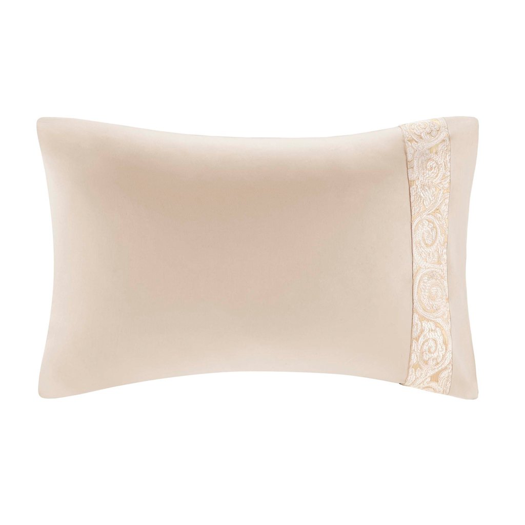 Natori Gobi Palace Pillowcases, Standard, Ivory