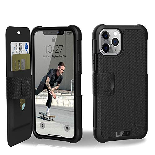 URBAN ARMOR GEAR iPhone 11 Pro(5.8インチ)対応耐衝撃ケース METROPOLIS(手帳型) ブラック 【日本正規代理店品】 UAG-IPH19SF-BK