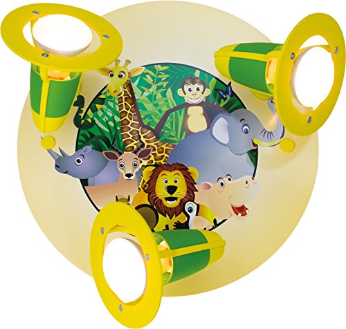 Preisvergleich Produktbild Elobra Strahler Rondell Dschungel, 3 flammig ELO-127551