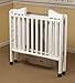 Orbelle Trading Noa Three Level Portable Crib, White, Standard Size