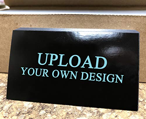 Upload Your Own Design - Business Cards 500 pcs- Free Matte or UV Glossy Finishing. 16pt cover (129 lbs. 350gsm-Thick paper) (Glossy Finishing), Made in The USA