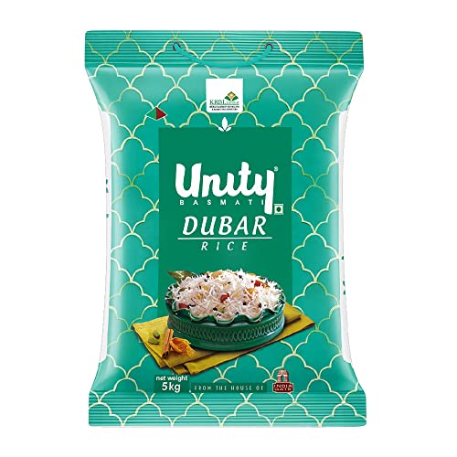 Image of Unity Dubar | Authentic Long Grain Basmati Rice, 5 Kg Pack | from The House of India Gate
