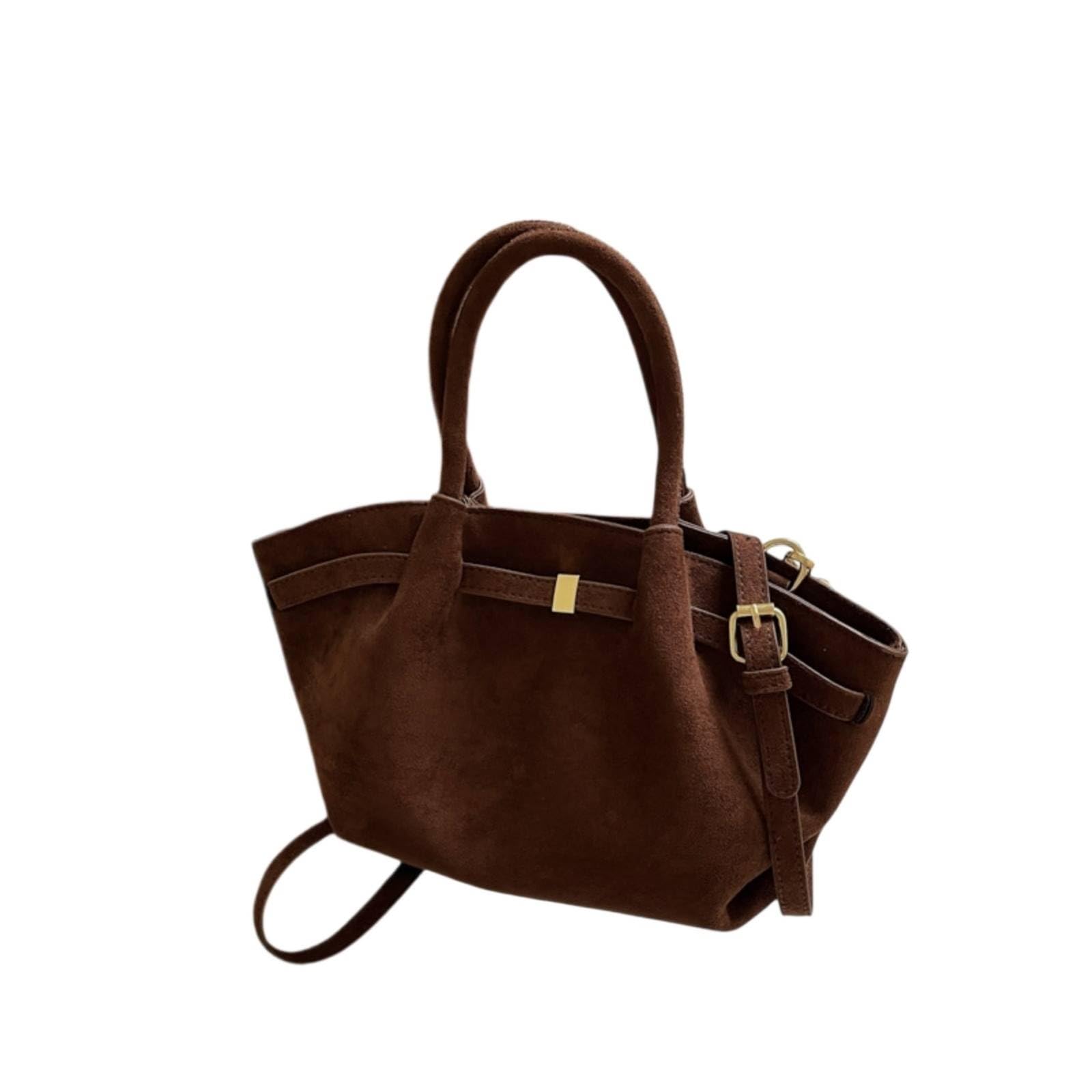 Borse da Donna Borsa Pu di Grande capacità con Cinturina Regolabile E Chiusura Hasp