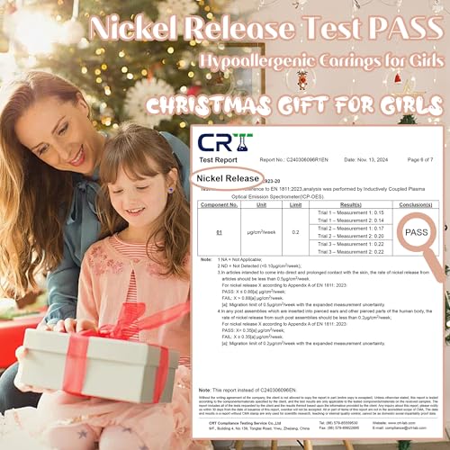 Hypoallergenic Earrings for Girls Women S925 Sterling Silver Birthstone Earring Heart CZ Toddler Earrings Screw Back Earring for Sensitive Ears Jewelry Gift2