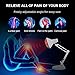 Serfory Infrared Lamp, 150W Near Infrared Light Therapy with Stand Sturdy, Adjustable Red Light Heat Lamp Intensity & Angle, Red Light Therapy Bulb for Body Neck Shoulder Joints Back Pain Relief
