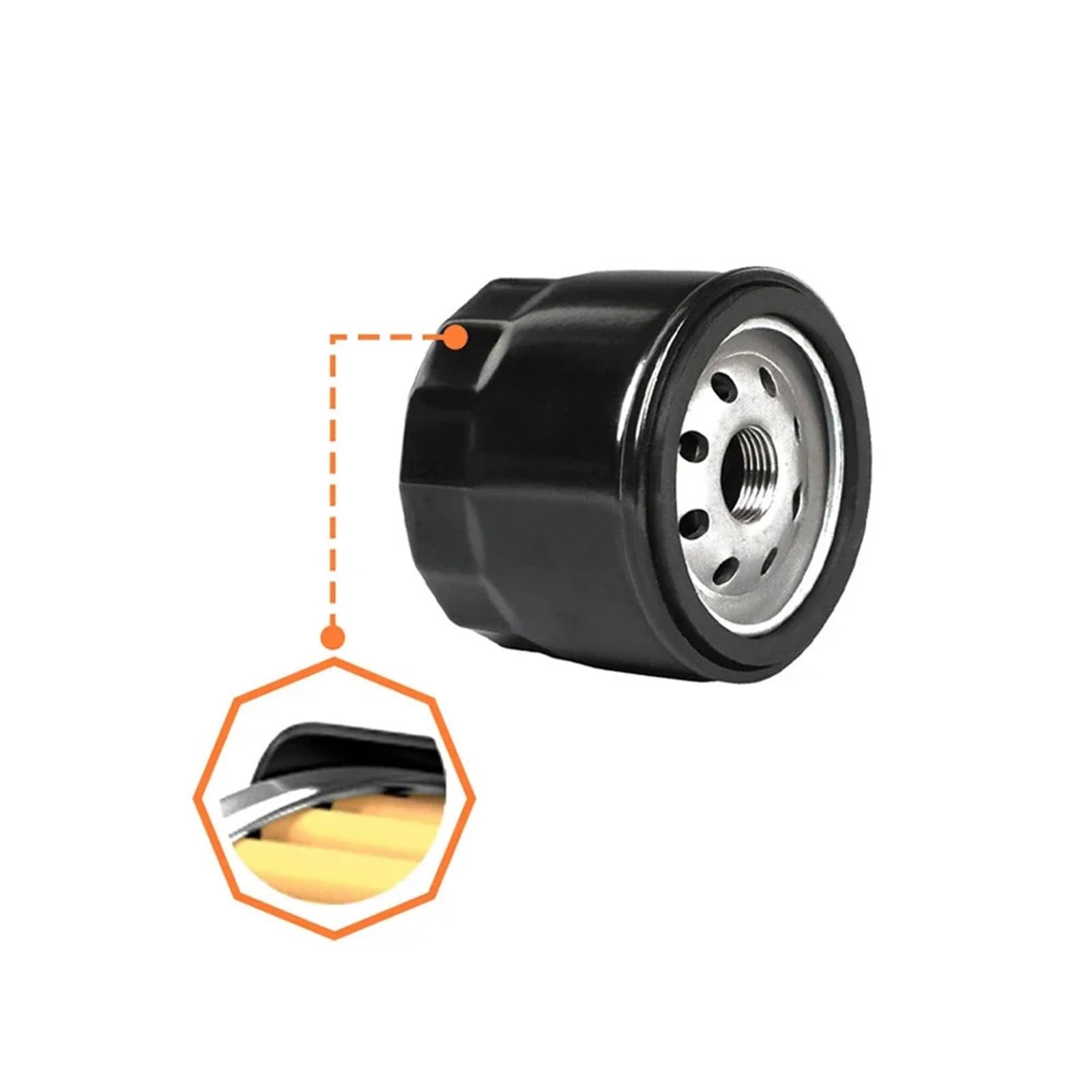 filtr oleju do motocykli Pasuje do silnika Kohler 1205001 1205001-S Filtr oleju zamienny Filtr oleju Olejowy Benzyna(5PCS)