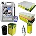 Produktbild QR-PARTS 69380802 Filter Set Inspektionspaket 5 Liter Liqui Moly Motoröl Top Tec 4600 5W-30 MANN-FILTER Innenraumfilter Kraftstofffilter Luftfilter Ölfilter