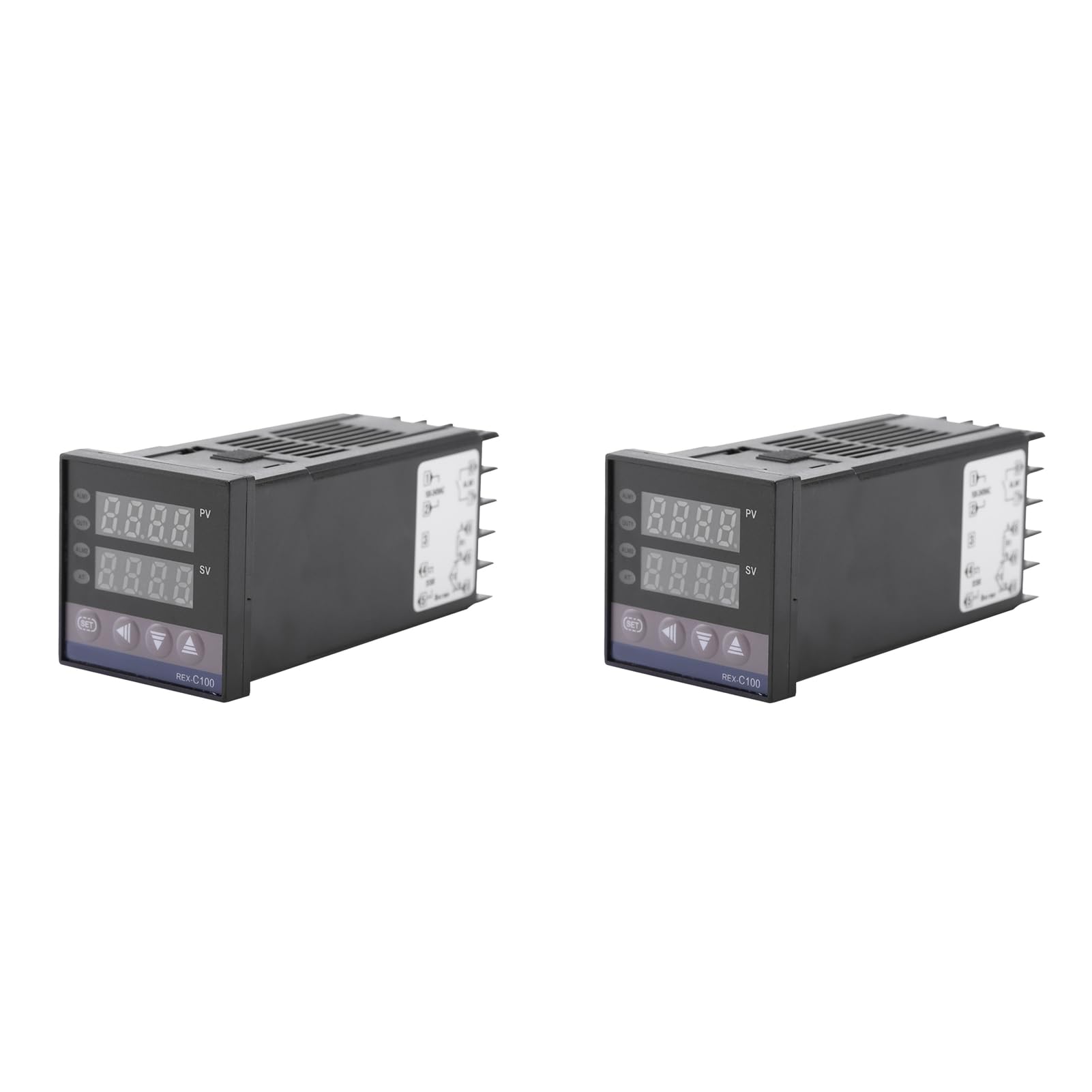2 Kits de Contrôleur de Température PID 0 ℃ ~ 1300 ℃ Capteur de Thermocouple de Type K AC110V-240V
