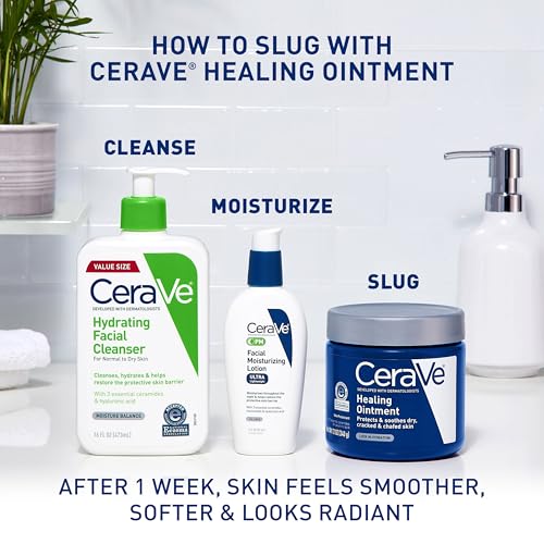 image for CeraVe Healing Ointment, Hydrating Skin Protectant With Petrolatum, Hy