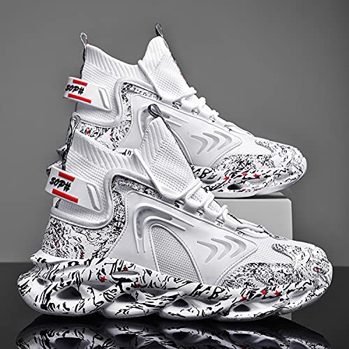 Men Sneakers Mesh Non Slip Blade Type Sports Shoes Breathable Comfort Trainers Sport Shoes Fitness Sneakers3