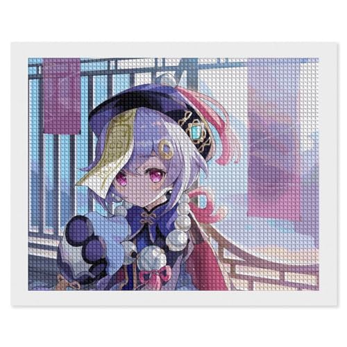 最安ショップ比較】 原神 七七 ダイヤモンドアート キャラクター