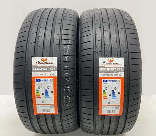 2 X 285 45 19 POWERTRAC SUV 111YXL 285/45ZR19 AMAZING C & B RATED M+S TYRES 2854519