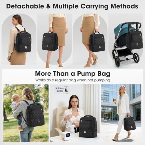RAINSMORE Wearable Breast Pump Bag