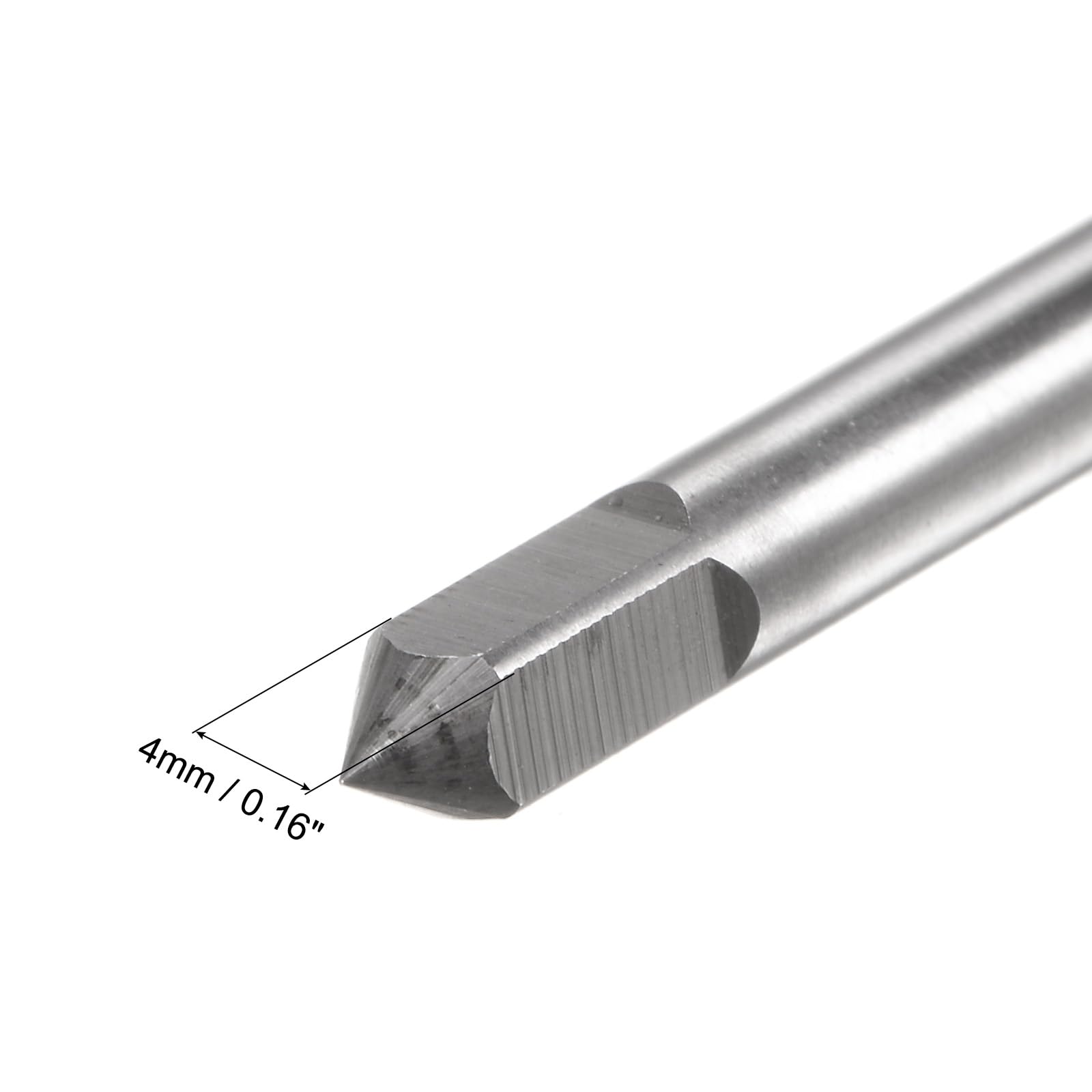 Taraud M4 X 0.7 H2 Point Spirale 100 Mm – Acier Rapide Revêtu Titane - 6