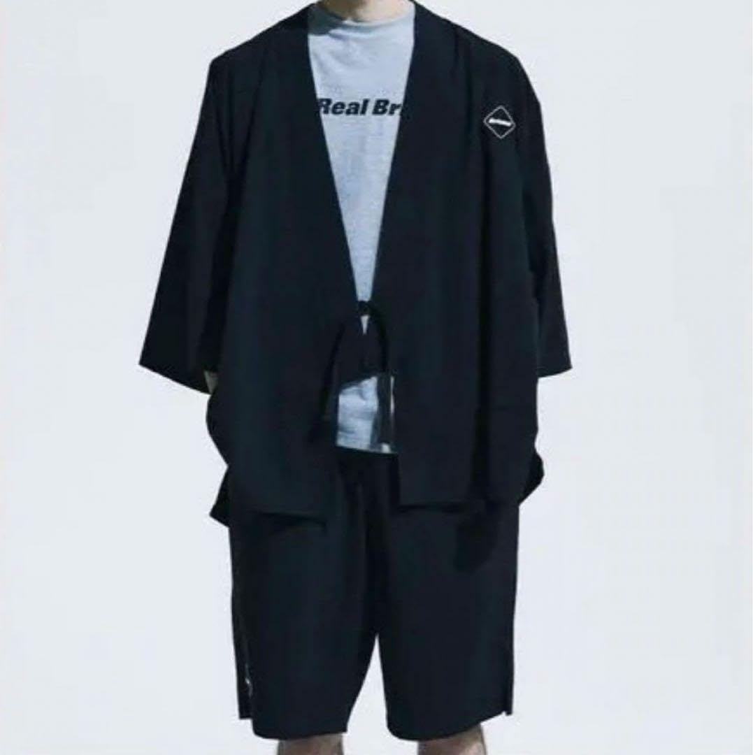 Amazon.co.jp: F.C.Real Bristol JINBEI 甚平 M 黒 FCRB : おもちゃ