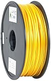 eSun PLA 3D Printer Filament, 3 mm Diameter, 1 kg Spool, Gold