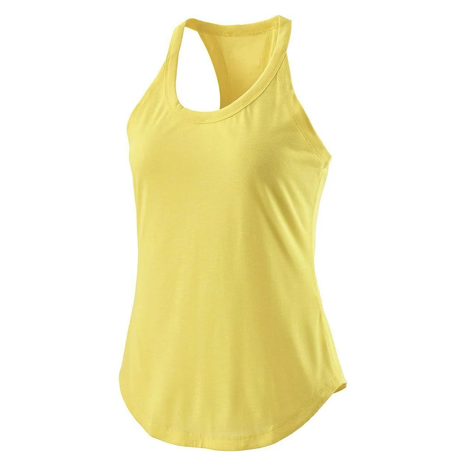 Canotte da Allenamento da Donna Maglietta Sportiva da Donna for Yoga Canotta da Yoga Maglietta Ampia da Donna Maglietta da Allenamento for Donna(E,XXL)