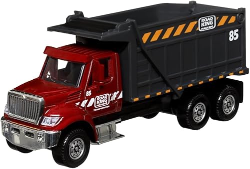 Matchbox Camión volquete International Workstar 7500, equipos de trabajo 1016 rojo