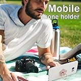 Sibba 2pcs Phone Ring Holder Kickstand Cellphone Flower Finger Ring Grips Stand Metal Universal Accessories Compatible with Smartphone, Mobile Phones, Phone case (Silver, Rose Gold) - Image 7