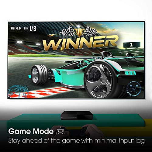 HISENSE 50AE7000FTUK 50-inch 4K UHD HDR Smart TV with Freeview play, and Alexa Built-in (2020 series) [Amazon Exclusive], Black