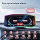 AMROOLOO Car Heads Up Display, Car HUD P4, OBD+GPS Intelligent Instrument, Car Speedometer, Car Speed Limit Heads Up Display, Applicable to Vehicles Produced After 2008