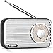 Produktbild Taschenradios FM Radio mit großartiger Empfang, Mini Radio lautem Lautsprecher, Kleines Radio Radiospieler für Wandern Camping Outdoor Aktivitäten Spazierengehen für Senioren