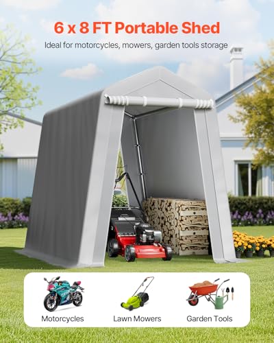 Abri de stockage portable et robuste VEVOR protégeant vos outils - 2
