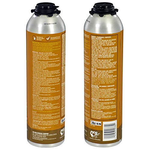 Great Stuff Pro Construction Adhesive For Wall & Floor - 26.5Oz Polyurethane Foam Adhesive For Subfloors, Drywall & Foam Panels. One Component, Off White, Pack Of 12. Applicator Gun Not Included #TOP6