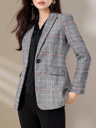 Blazer de trajet professionnel pour femme veste de bureau slim