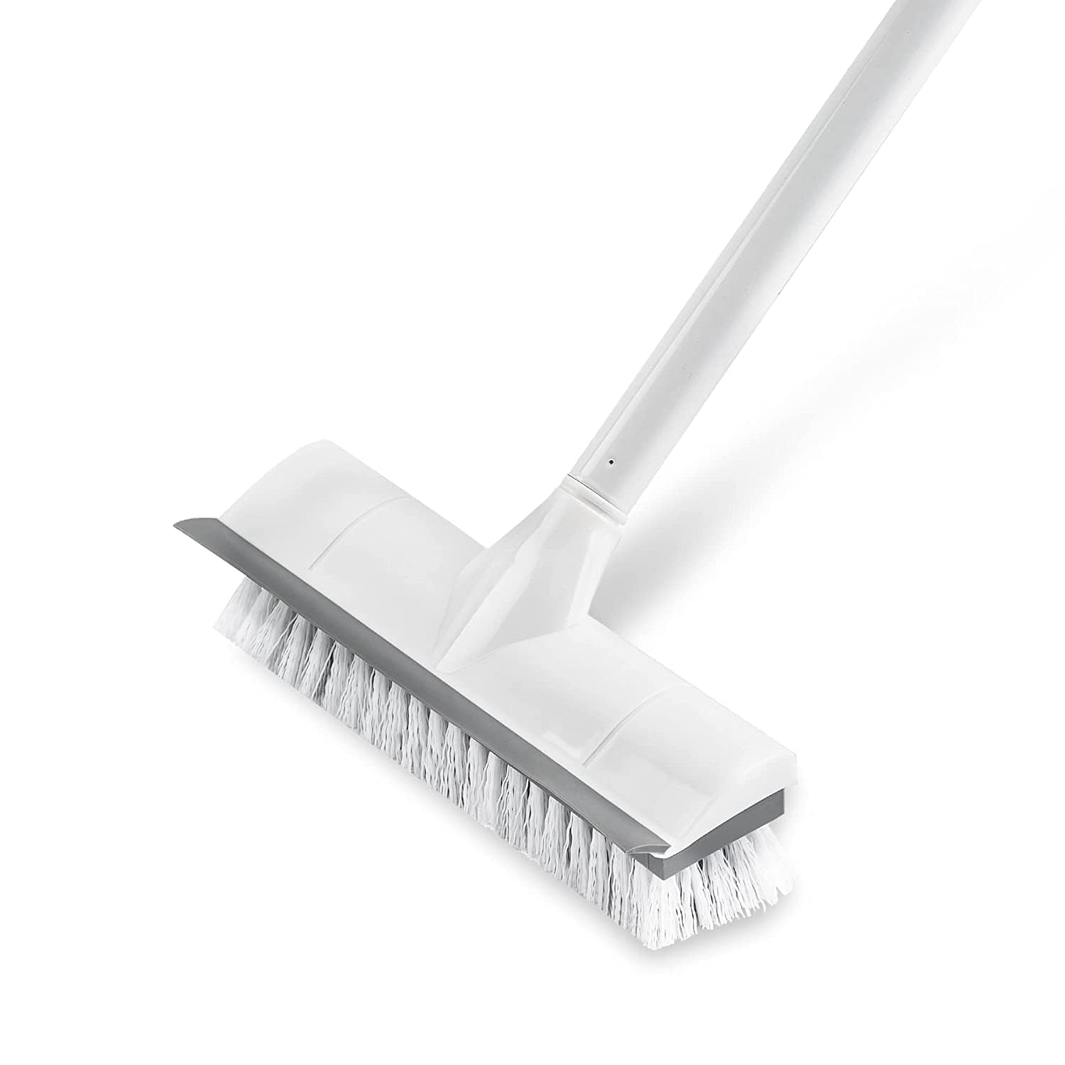 SNOFER Floor Cleaner Mop Brush Swiper with Strong Bristle | 2 in 1 Scrape Floor Scrubbing Brush with Long Handle | Tile Cleaner Broom Brush for Kitchen (B0C9LW5JMS) Amazon Price History, Amazon Price Tracker