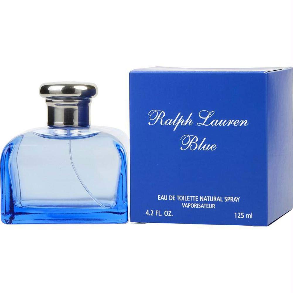 Ralph Lauren Blue Perfume by Ralph Lauren for Women. Eau De Toilette Spray 4.2 oz / 125 Ml