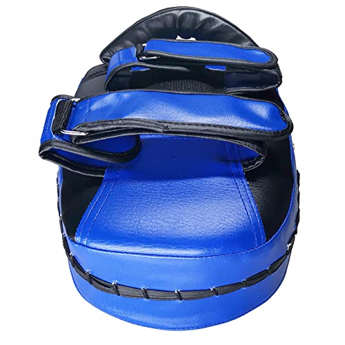 YOUSHANG Leather Kick Shield Single Boxing Pads Focus Mitts Strike Bag Pad Martial Arts Taekwondo Thai Muay Punch Accessories Karate 36X19X9cm xyxn - Image 4