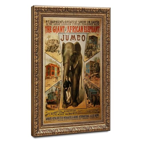 Toile canvas Greatest Show on Earth 1888 haute qualité