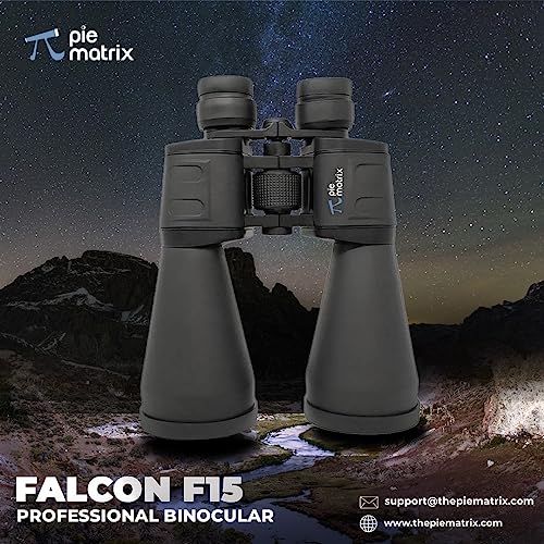Pie Matrix Falcon F15 (15X70) Real Binoculars Traditional fold-Down Eyecups, Lightweight Polycarbonate and Aluminum Chassis Built-in 5 514uTA+H6vL