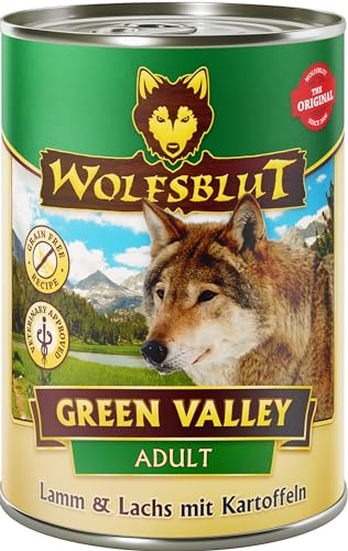 Wolfsblut Green Valley Adult Lamm und Lachs, Kartoffel, 395 g, 6 Stück
