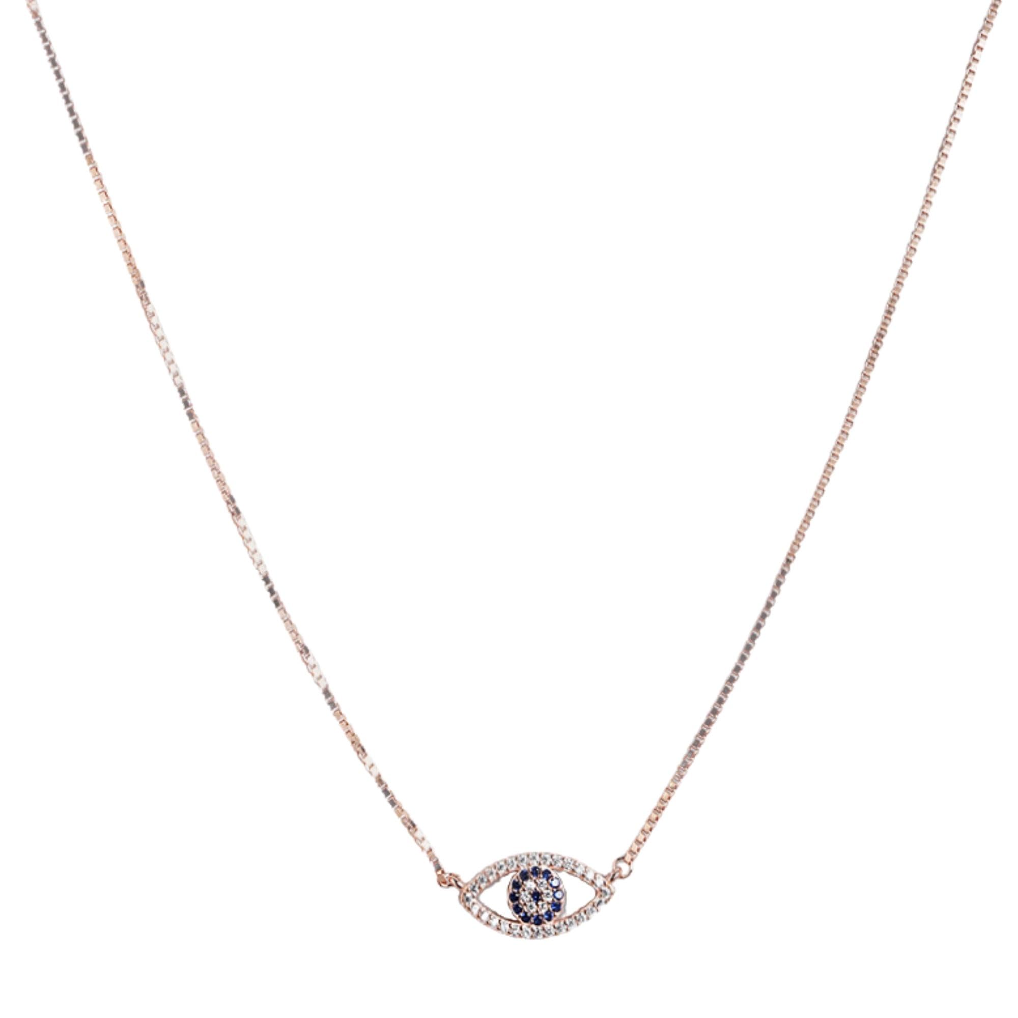See full amazon price history chart for ZAVYA 925 Sterling Silver Evil Eye CZ Rose Gold Plating Pendant Necklace | Adjustable | Gift for Women and Girls | With Certificate of Authenticity and 925 Hallmark ZAVYA 925 Sterling Silver Evil Eye CZ Rose Gold Plating Pendant Necklace | Adjustable | Gift for Women and Girls | With Certificate of Authenticity and 925 Hallmark (B0C7KYNJDL) Amazon Price History, Amazon Price Tracker