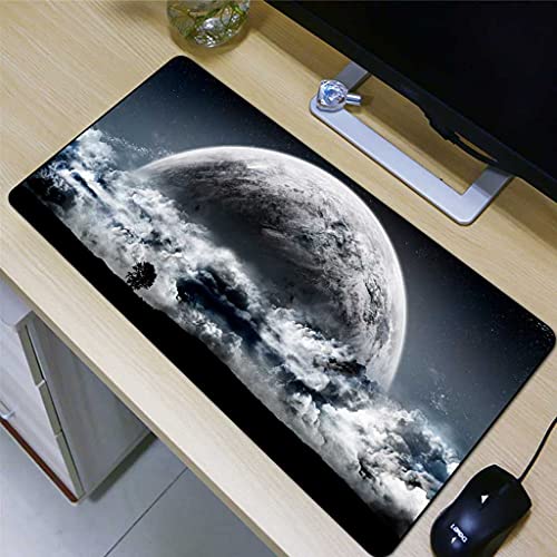 Tapis de souris gaming XXL 1000x500 cosmique pour bureau gamer